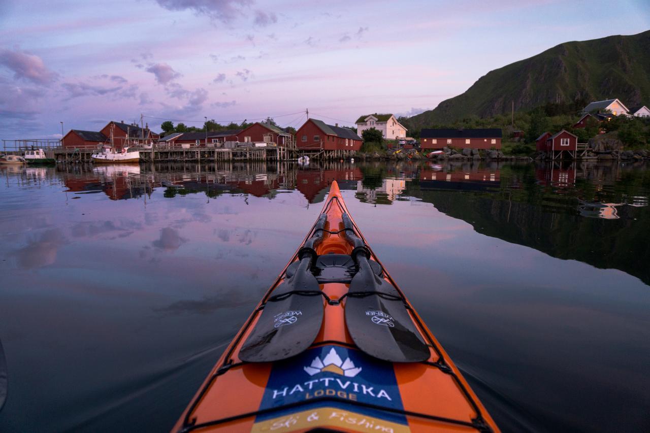 Hattvika Lodge Ballstad Exterior foto