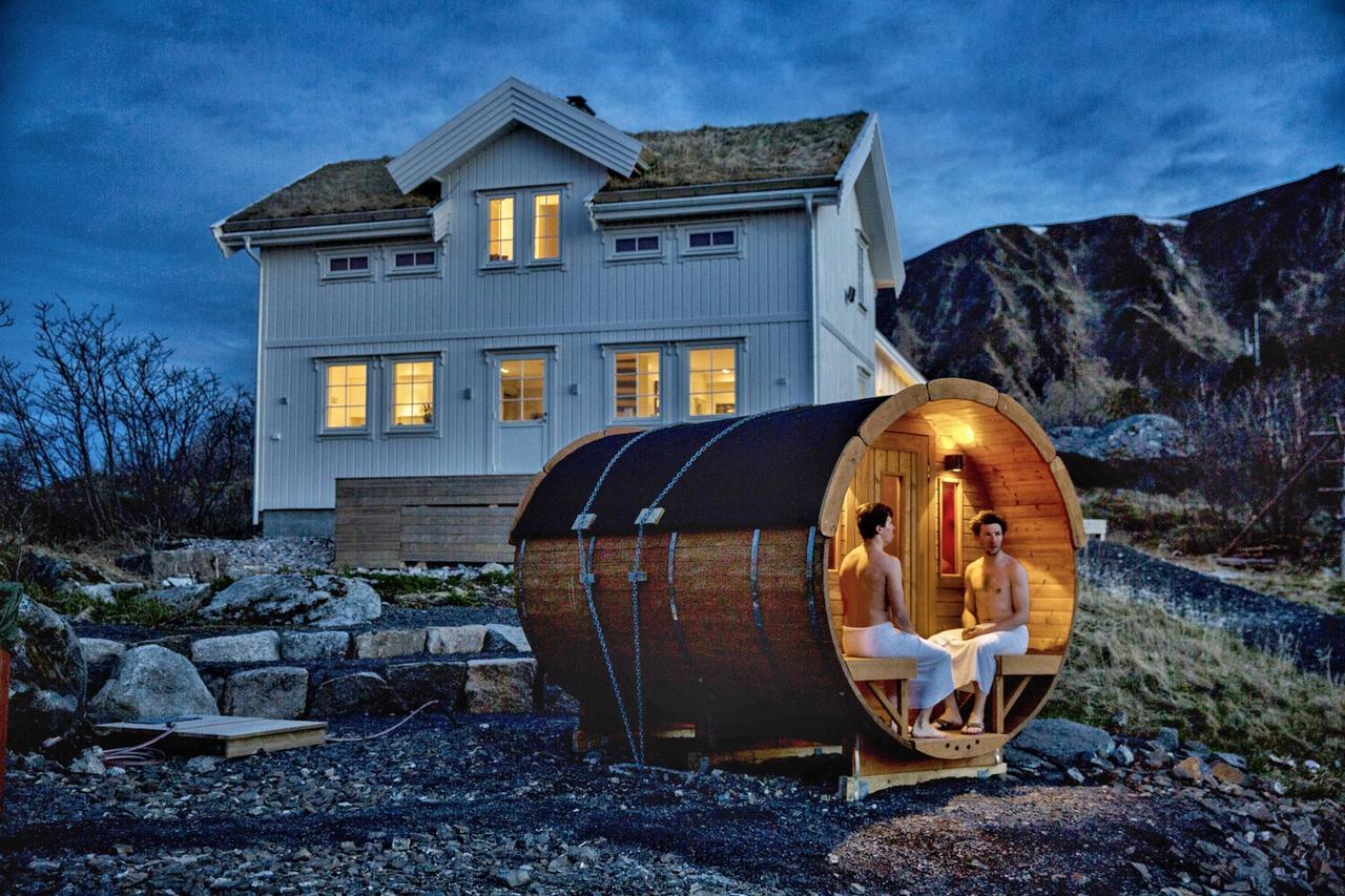 Hattvika Lodge Ballstad Exterior foto