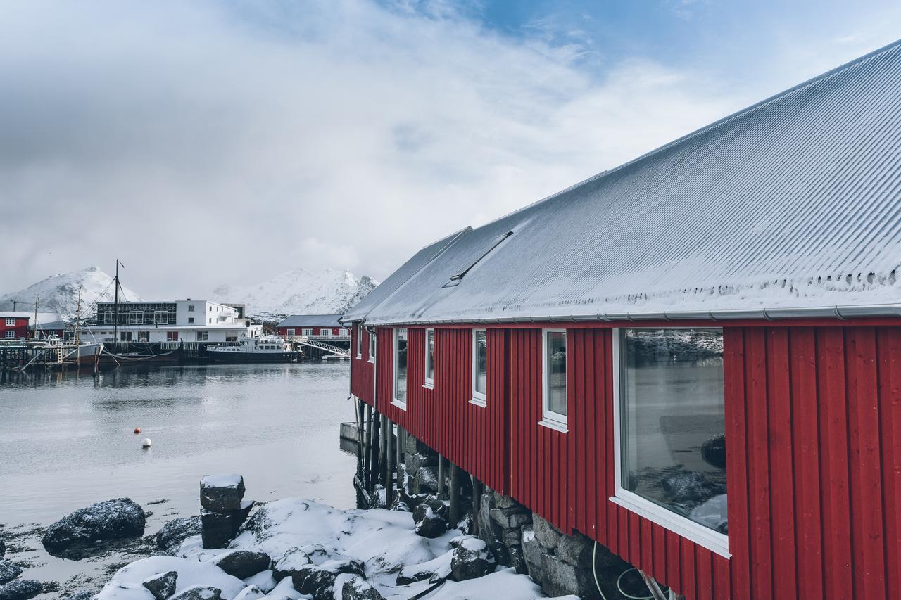 Hattvika Lodge Ballstad Exterior foto