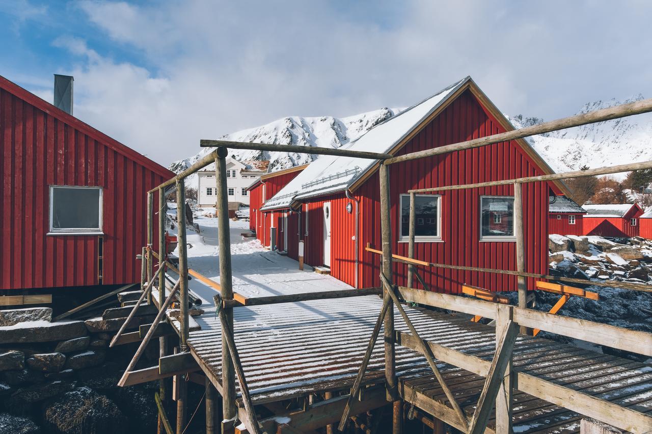 Hattvika Lodge Ballstad Exterior foto