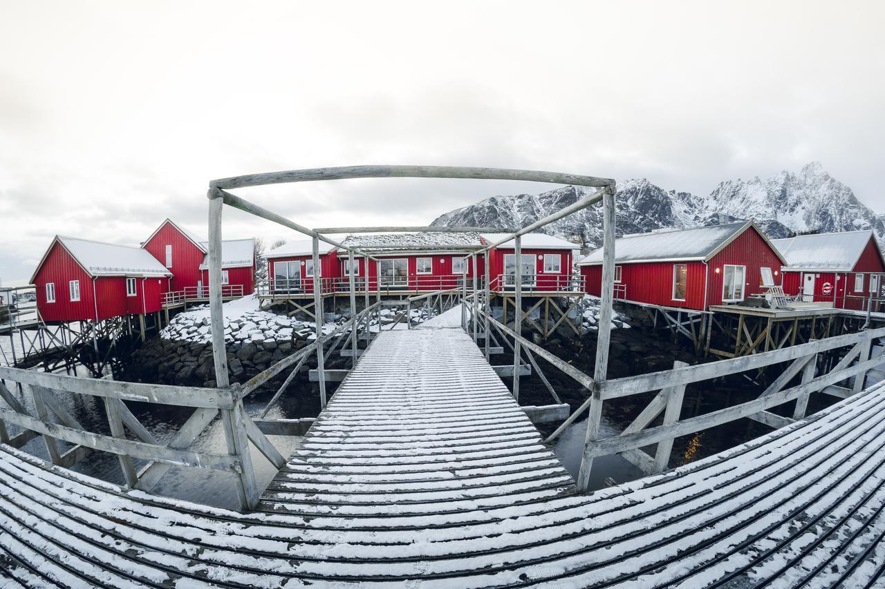 Hattvika Lodge Ballstad Exterior foto