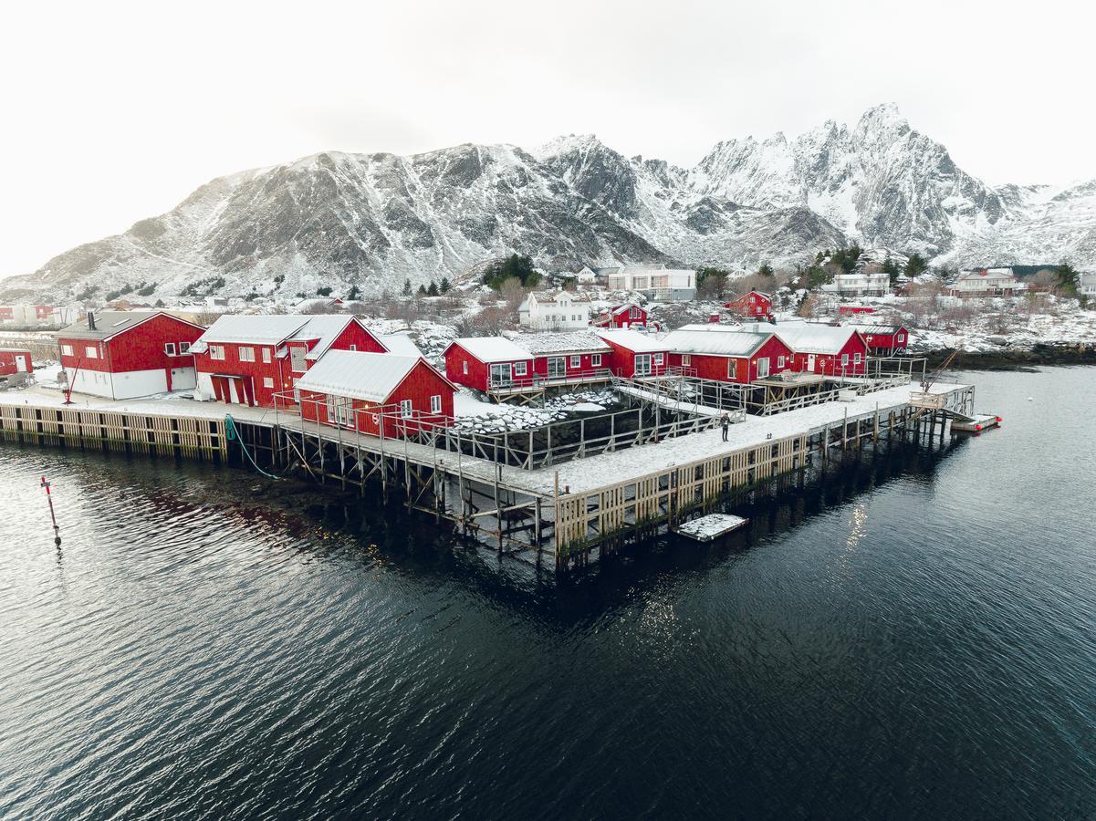 Hattvika Lodge Ballstad Exterior foto