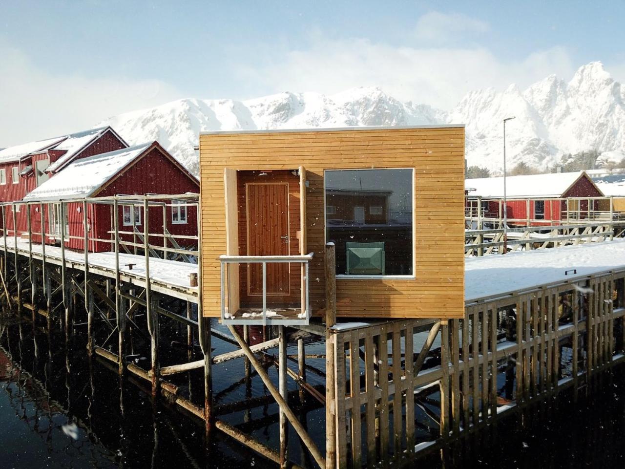 Hattvika Lodge Ballstad Exterior foto