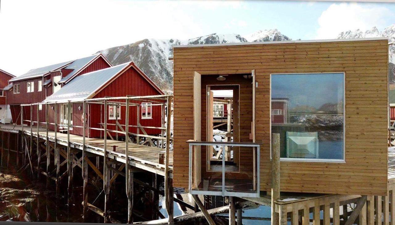 Hattvika Lodge Ballstad Exterior foto